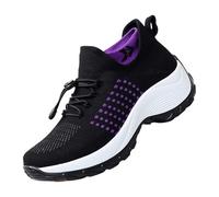 Generisch Zapatos ortopédicos para mujer con soporte de arco, zapatos para caminar, zapatillas deportivas, ligeras, zapatos para caminar, cómodos, transpirables, zapatos deportivos para aliviar el