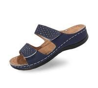 Generisch Zapatos ortopédicos para mujer, sandalias ortopédicas de mujer con plataforma Orthofit, Sandalias ortopédicas de verano como pantuflas cómodas, zapatos abiertos modernos para mayor comodidad