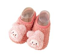 Generisch Zapatos para bebés zapatos de bebé suela suave Slip On Zapatos de animales decorar zapatos para niños pequeños sandalias de bebé niñas 18, Rosa., 21 EU