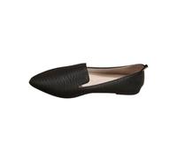 Generisch Zapatos planos mujer mocasines Mary Jane bailarinas, elegantes zapatos de caminar cómodos para el tiempo libre, zapatos de verano, sin cordones, mocasines, zapatos de exterior, Negro , 37
