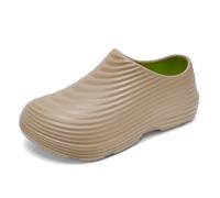 Generisch Zuecos de jardín para hombre, antideslizantes, con soporte de arco, zapatos anchos y cómodos, resistentes al agua, resistentes al aceite, zapatos de trabajo para restaurante y enfermería