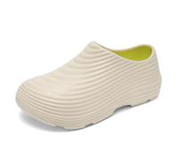 Generisch Zuecos de jardín para hombre, antideslizantes, con soporte de arco, zapatos anchos y cómodos, resistentes al agua, resistentes al aceite, zapatos de trabajo para restaurante y enfermería