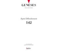Geneses, n.142 (2026-1): Après l’effondrement. Institutions, corps et champs pris dans les changements de régimes brutaux