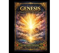 Genesis - A Testament of Creation, Faith, and Promise: Adult Bible Scripture Coloring Book