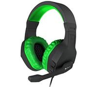 Genesis argon 200 auriculares alámbrico diadema juego negro, verde