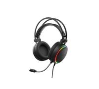 Genesis Auriculares con Micrófono Neon 613 Negro Multicolor