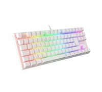 Genesis Azerty Thor 303 TKL - Teclado para juegos con cable, color blanco