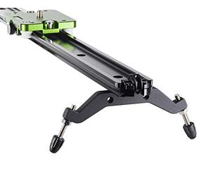 Genesis B-Slide 60 II Dolly Slider - Riel de vídeo (60 cm, Capacidad de Carga 4,5 kg, Aluminio, Peso 1,1 kg)