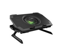 BASE REFRIGERADORAS GENESIS OXID 850 RGB 15.6"-17.3" USB, 5 VENTILADORES NHG-1858