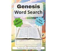 Genesis - Bible Word Search Puzzle Book: An Old Testament Activity Book: Hundreds of Word Find Puzzles to Strengthen Your Faith and Test Your ... Gift for Vacations, Holidays, and Free Time