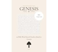 GENESIS - Calming Bible Word Search Puzzle Book: 50 Christian Bible Word Searches | Scripture-Based Puzzles | Faith Building | Relaxation | Gift Idea