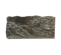 Genesis Creation of Adam - Placa de pared con relieve de la capilla sixtina de Miguel Ángel, yeso duro de piedra fundida Moldano, hecha a mano en Grecia, 36 cm