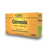 Genesis DHA TG 1000 60 cápsulas Zeus - suplemento de omega 3 (DHA)