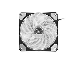 Genesis Fan Case/PSU HYDRION 120 White; LED; 120MM