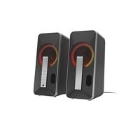 Genesis Helium 100BT RGB Altavoces Bluetooth Negros