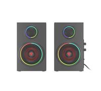 Altavoces 2.0 Helio 300BT Bluetooth ARGB (Negro) - GENESIS