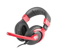 Genesis HM34X Auriculares Gaming Negro/Rojo