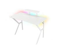 Genesis Holm 320 RGB Mesa Gaming Blanca