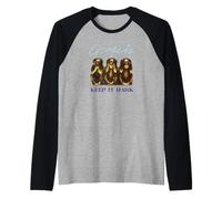 Génesis Keep It Dark Camiseta Manga Raglan