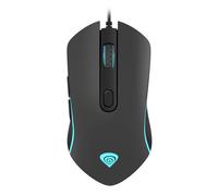 GENESIS Krypton 150 - Ratón Gaming USB Ergonomico, 2400 dpi, iluminación 7 Colores