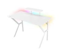 MESA GAMING GENESIS HOLM 320 RGB BLANCA CARBONO