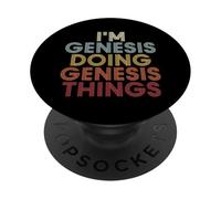 Genesis Name Genesis Personalized Name First Given PopSockets PopGrip Adhesivo