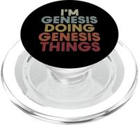 Genesis Name Genesis Personalized Name First Given PopSockets PopGrip para MagSafe