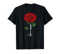 Genesis - Nombre artístico de Flores Rojas para Hombres y niños Camiseta