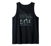 Genesis North American Tour 74 Rock Band Music Camiseta sin Mangas