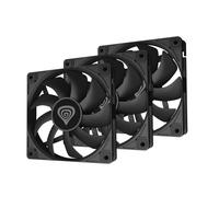 GENESIS - Oxal 120 Carcasa del ordenador Ventilador 12 cm Negro 3 pieza(s)