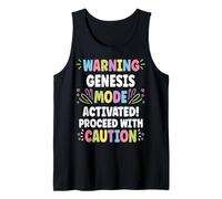 Genesis Personalized Name Funny Cute Custom Genesis Name Camiseta sin Mangas