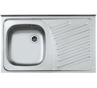 Genesis Primal fregadero de acero 80x50 cm acero 1009483