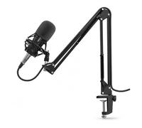 Genesis Radium 300 Studio XLR - Micrófono Profesional con Brazo y Filtro Pop, conexión XLR, Cardiode