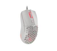 genesis Raton Gaming Krypton 750 RGB 8000DPI Ultraligero Blanco