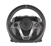 Genesis seaborg 400 negro, plata usb volante + pedales nintendo switch