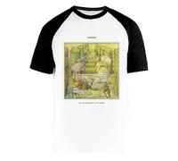 Genesis - Selling England by The Pound Camiseta De Béisbol Blanca para Hombre Mujer Unisex Mangas Cortas Cuello Redondo White Baseball Tshirt Unisex