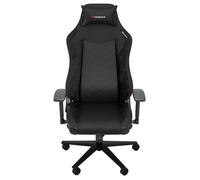 Genesis Silla Gaming Nitro 890 G2, Negra, Acolchado Tela/Piel, Respaldo Ajustable 0-160°, Peso Máx. 150 kg, Asiento 52x56.5 cm