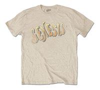 Genesis - T-Shirt # M Unisex Neutral # Vintage Logo - Golden