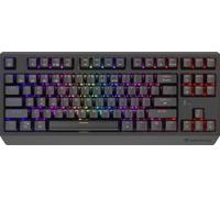 Genesis Teclado mecánico Thor 230 TKL, negro | Outemu Silent Lemon, RGB, chip US, compacto, NKG-2108