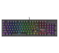 Genesis Teclado para juegos Thor 300 RGB rojo con cable francés diseño
