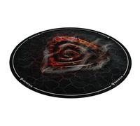 Genesis Tellur 400 Round Lava Alfombra Redonda para Silla 100 cm