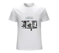 Genesis The Lamb Lies Down On Broadway - Camiseta blanca para hombre con banda de rock, color blanco, blanco, M