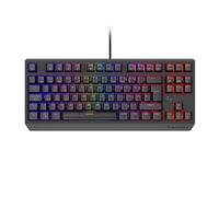 Genesis Thor 230 TKL - Teclado para gaming, color rojo