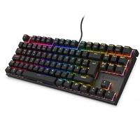 Genesis Thor 303 TKL - Teclado para gaming, color marrón