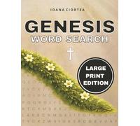 Genesis Word Search: A Bible Creation Story Presented In Large Print (Faith Puzzle Collection)