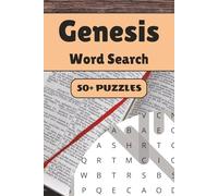 Genesis Word Search Puzzle Book: 50+ Word Find Puzzles with Easy-to-Read Print about Creation, Adam and Eve, Noah’s Ark and More | 6 × 9 inches, 110 pages … Gift for Vacations, Holidays and Free Times