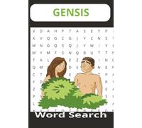 GENESIS Word search Puzzle book: Word searches with easy to read print about Genesis,Bible book, Creation,and More | 6x9 inches, 110 pages| 50+puzzles... Gift for Vacation, Holidays and Free Times