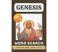 Genesis Word Search Puzzle Book: Word Searches with Easy to Read Print about Genesis Bible, Story of Creation, Christian Faith and More | 6x9 inches, ... | Gift for Vacations, Holidays and Free Times