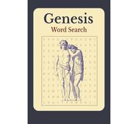 Genesis Word Search Puzzle Book: Word Searches with Easy to Read Print about Genesis, Creation, and Biblical Themes | 6 x 9 inches, 110 pages | 50+ ... Gift for Vacations, Holidays and Free Times