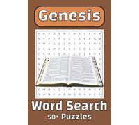 Genesis Word Search Puzzle Book: Word Searches with Easy to Read Print about Genesis, the Bible, New Testament and More | 6x9 inches, 110 pages | 50+ ... Gift for Vacations, Holidays and Free Times